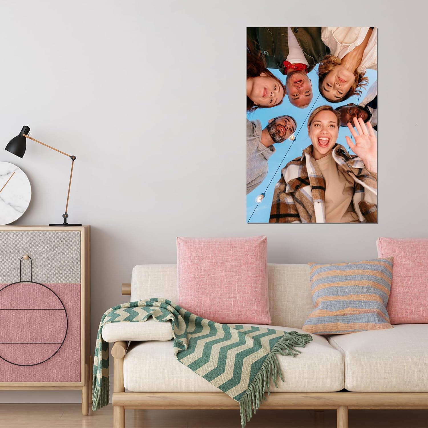 Skiennix Custom Poster Print - Unframed Personalized Design | Upload Your Images (24" L x 36" W)
