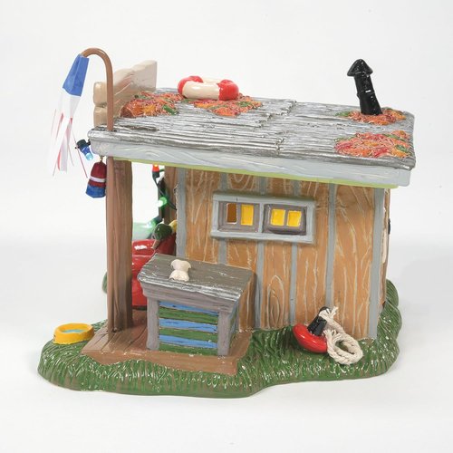 Department 56 Original Snow Village - National Lampoon's Christmas Vacation Cousin Eddie Lit Building | 5.63 Inch, Multicolor