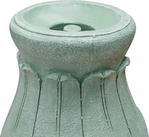 Alpine Corporation 12" Tall Roman Column Gazing Globe Stand - Indoor/Outdoor Display Decor