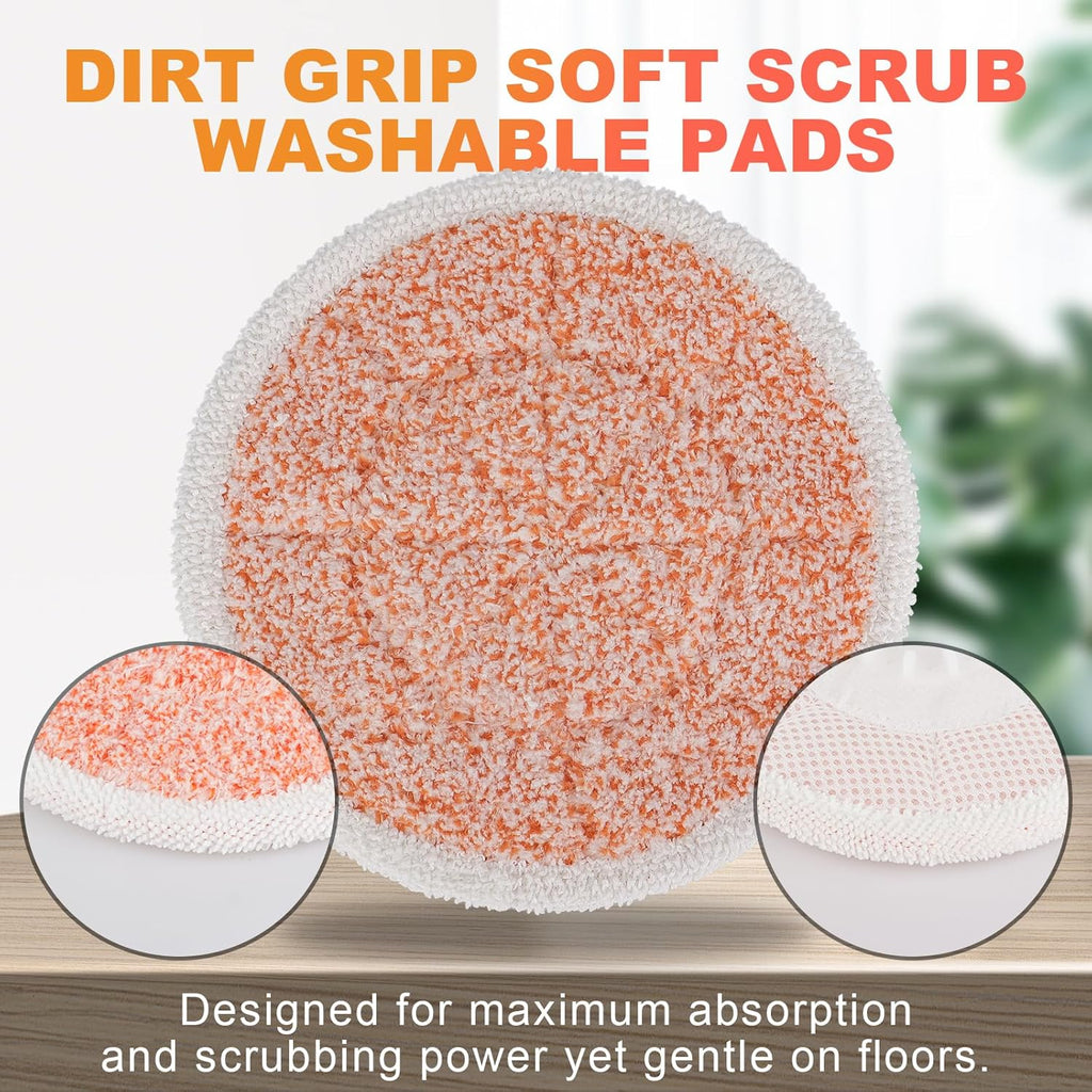 Shark | Steam Mop Pads - 12 Pack Washable Refills for S7000, S7201, S8001 & More