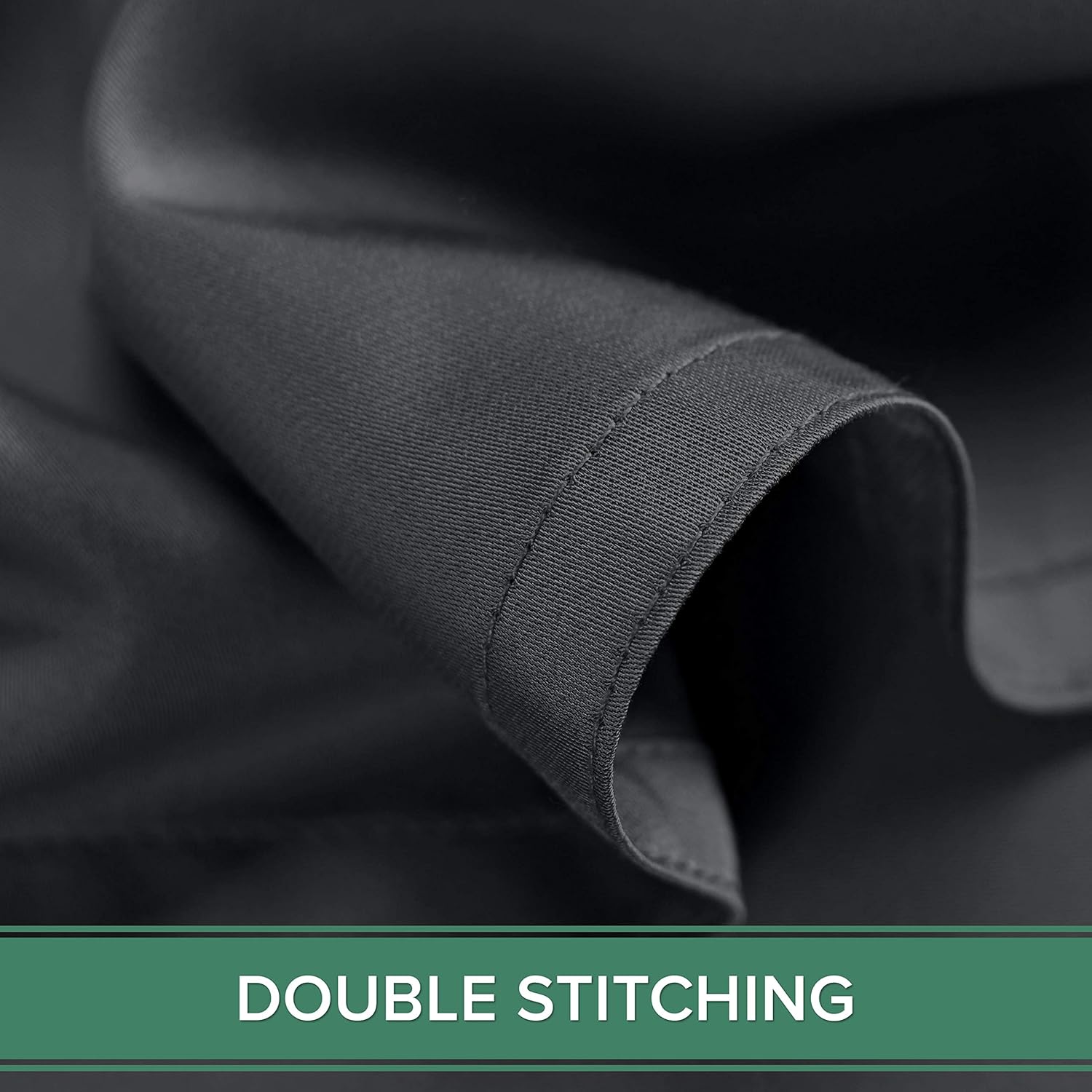 Pure Bamboo King Sheets - Luxuriously Soft & Cooling 100% Organic Viscose Bed Sheet Set | Charcoal Color, Double Stitching