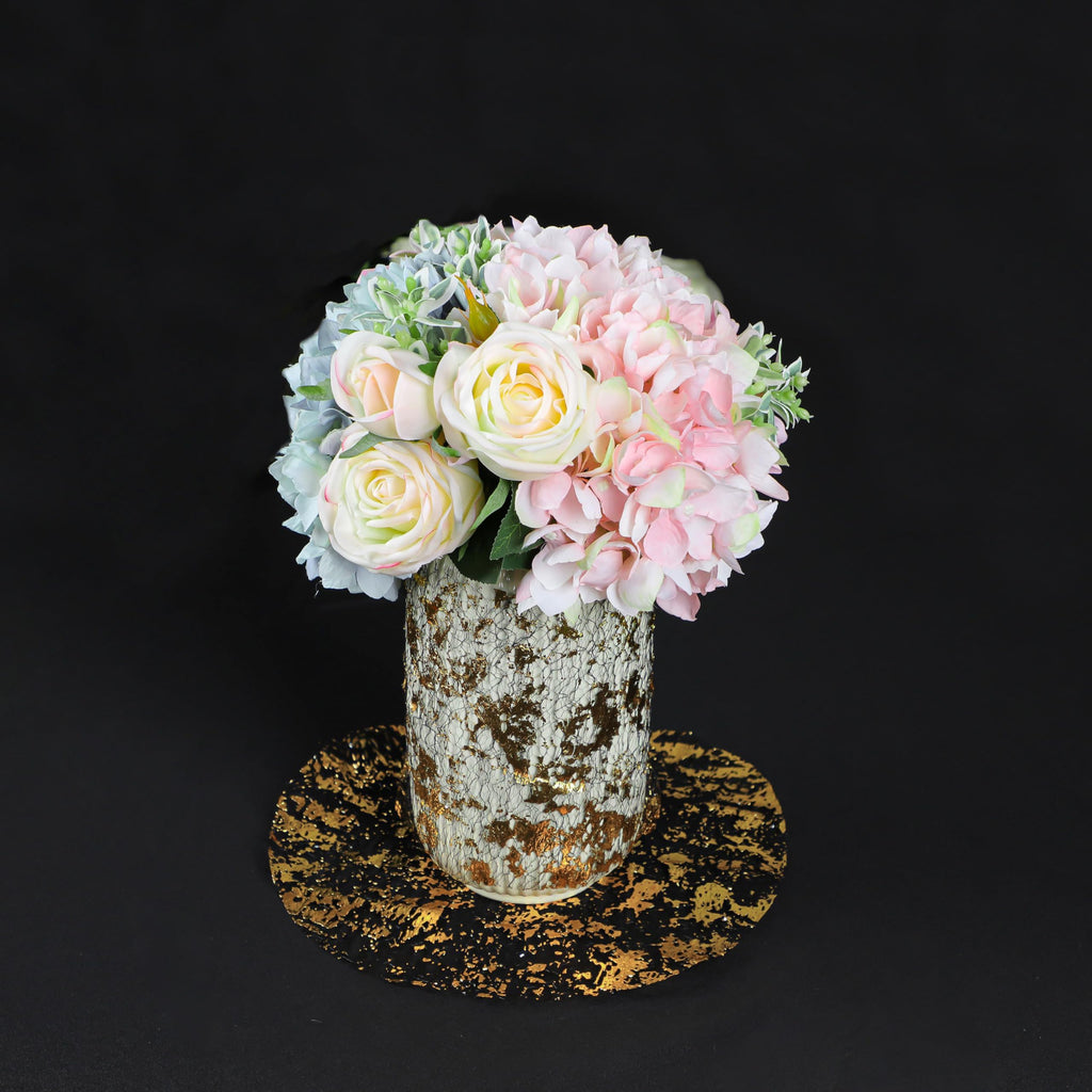 Snowkingdom Black and Gold Table Runner 100 Feet Glitter Golden Metallic Table Centerpieces Foil Runners Party Decorations for Graduation Birthday Retirement Wedding Christmas Halloween Thanksgiving