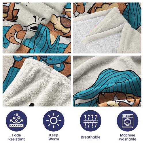 SteadStyle Funny Husband Gifts, Unique Husband Birthday Gift Blanket, Anniversary Wedding Valentines Day from Wife, Soft Blanket for Him 60" x 50"