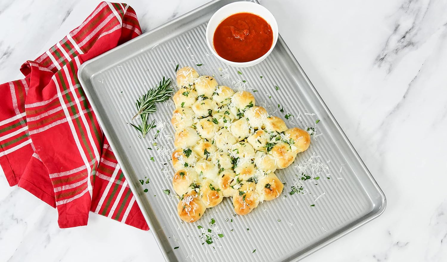 USA Pan Bakeware Nonstick Half Sheet Pan - Durable Aluminized Steel Baking Sheet | Perfect for Home Chefs