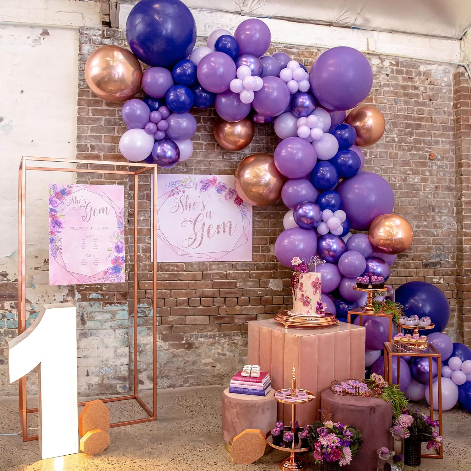 PartyWoo 36-Inch Purple Latex Balloons - Perfect for Birthday, Baby Shower & Wedding Decor