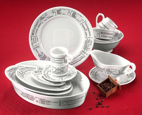 Pillivuyt Brasserie Plate, 9.5"