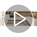 Anti-Fatigue Kitchen Mat Set of 2, Cushioned Waterproof Standing Floor Rugs
