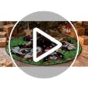 48-Inch Christmas Tree Skirt - Double-Layer Printed Holiday Tree Base Cover