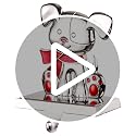 Layseri Christmas Dog Stocking Holder (New Dog) - Silver Mantle Clip Hanger for Fireplace
