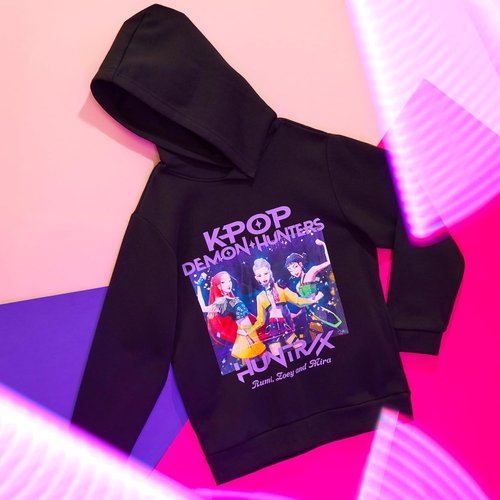 KPop | Demon Hunters Hoodie - Officially Licensed Cozy Pullover Sweatshirt for Girls & Teens