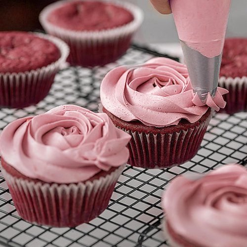 COKUMA Large Piping Tips Set - Stainless Steel Cake Decorating Tips for Frosting & Icing | 5PCS