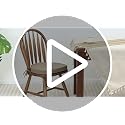 Set of 4 Non-Slip Dining Chair Cushions, 2-Inch Thick Foam Seat Pads