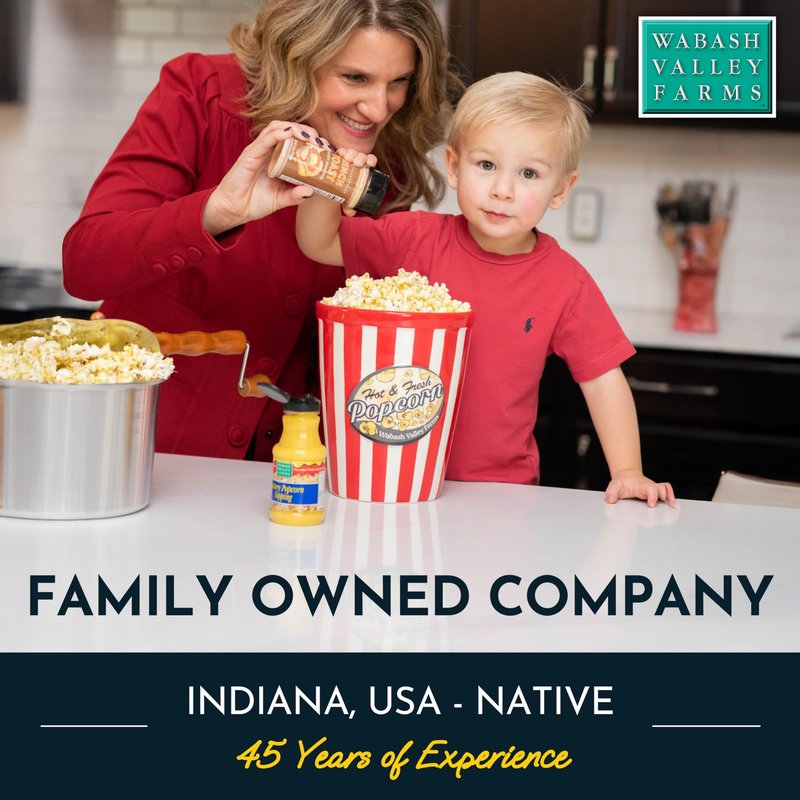 Original Whirley Pop Popcorn Machine – 3-Minute Stovetop Popcorn Maker, Home Movie Night, Movie Snacks, Game Night Snacks – Wabash Valley Farms - Aluminum Pot With Nylon Gears – (Red)