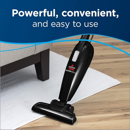 Bissell Featherweight Stick Vacuum - Lightweight Bagless Design with Crevice Tool | Black