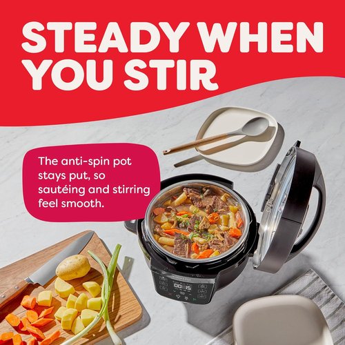 Instant Pot 4QT RIO Mini 7-in-1 Multi-Cooker - Pressure Cooker, Slow Cook, Sauté, Black, 4 Quarts