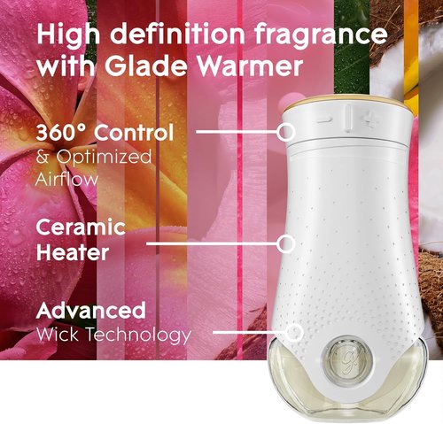 Glade PlugIns Refills Air Freshener - Exotic Tropical Blossoms Scent | 10 Count, 6.7 Fl Oz