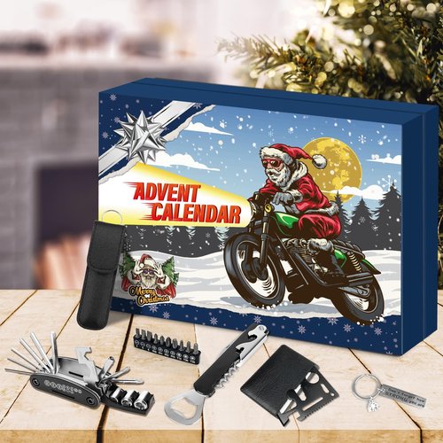 MOVINPE Advent Calendar for Men - 24 Days of Gadgets, Tools & Fun Gifts | Perfect for Christmas 2025