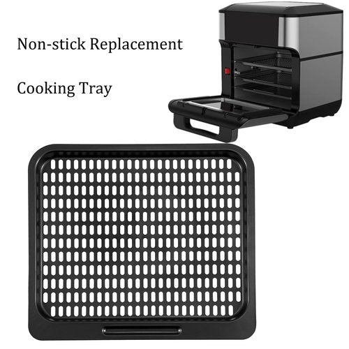 Cooking Tray for Instant Vortex Plus 10 Quart Air Fryer,3 Pcs Replacement Parts for Innsky 10.6 Qt Oven,Nonstic Cooking Rack,Air Fryer Replacement Parts and Accessories