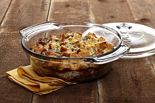 Anchor Hocking 2 Quart Clear Glass Casserole Dish - Durable & Versatile Baking Essential