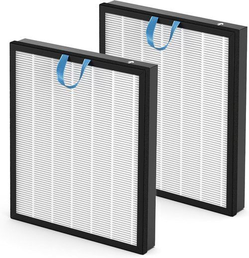 LEVOIT Vital 200S-P Replacement Filter - High-Performance Air Purifier Filter for Large Rooms | 2 Pack, White