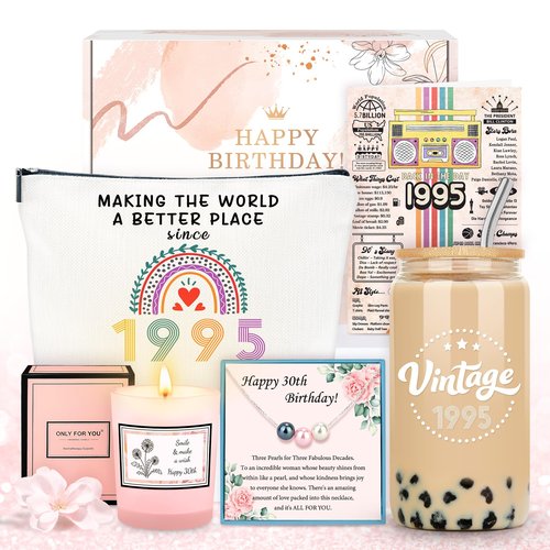 30th Birthday Gifts for Women Cool Gifts for 30 Year Old Woman 30 Gifts for Women 30s Happy 30th Birthday Gift Idea 30 Year Old Birthday Gifts for Woman 30th Birthday Gifts for Her Daughter Female