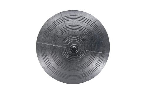 ZEESOON Korean Traditional Cast Iron BBQ Grill Pan Lid Shape Indoor/Outdoor Grill Pan, Caldron lid Shape Cast Aluminum Pan