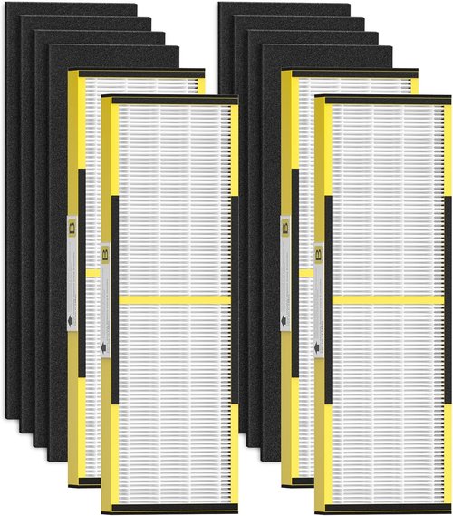 **G-Guardian 4-Pack HEPA Filter B Replacement - Compatible with AC4825, AC4300, AC4800 Models**