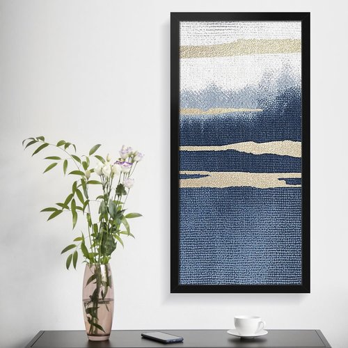 LaVie Home 11x22 Picture Frame - Classic Black Wall Display Frame with HD Plexiglas | Vertical & Horizontal Use