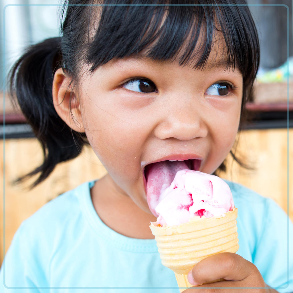 Nostalgia Electric Ice Cream Maker – Parlor Style, Old Fashioned Soft Serve Ice Cream Machine Makes Frozen Yogurt or Gelato in Minutes - Fun Kitchen Appliance – Red - 4 Quart