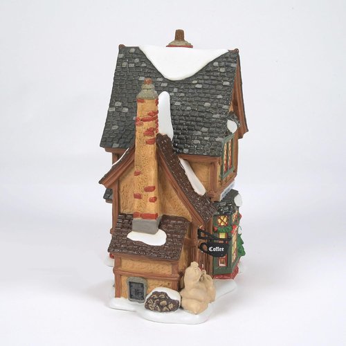 Department 56 Dickens Village - Garraway's Coffee House Lit Building | 8-Inch Multicolor Decor