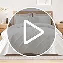 Exclusivo Mezcla King Size Quilt Set - Soft Lightweight Bedspread with 2 Shams