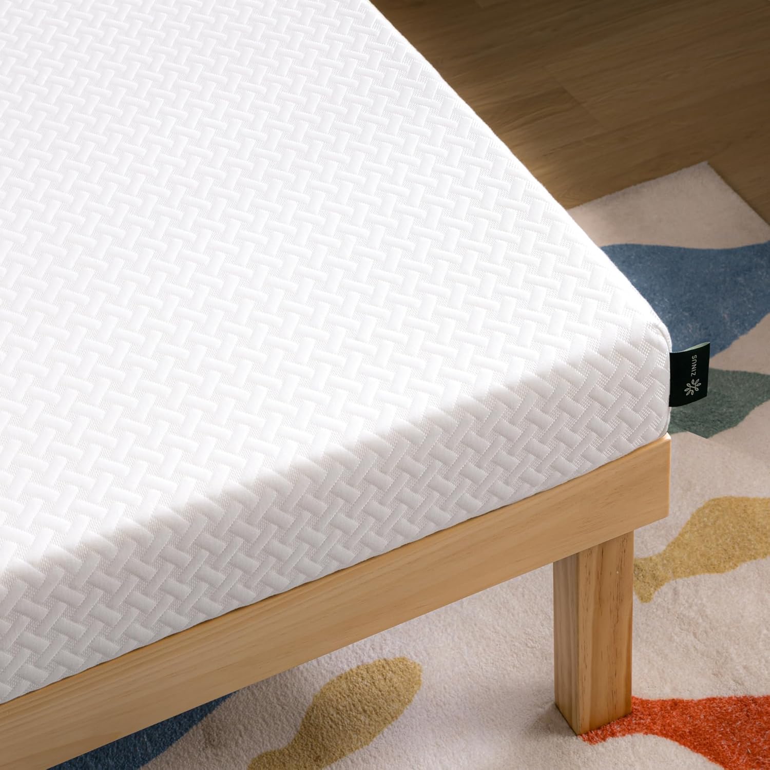 Zinus 5 Inch Twin Memory Foam Mattress - Cooling Comfort, Medium Feel, Fiberglass Free, Certified Safe
