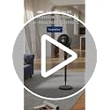 Dreo Upgraded Quiet Standing Fan for Bedroom - 90ft Airflow Oscillating Pedestal Fan with DC Motor