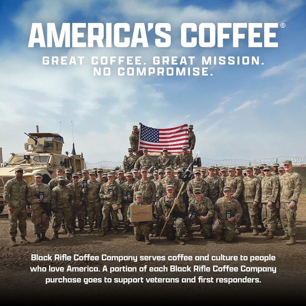 Black Rifle Coffee Company Light Roast K Cups - Single Serve K Cups Coffee Pods - Kcup Pods Compatible with 1.0 & 2.0 - Made from Pure Arabica Beans (Silencer Smooth, 6 Pack -72 Count)