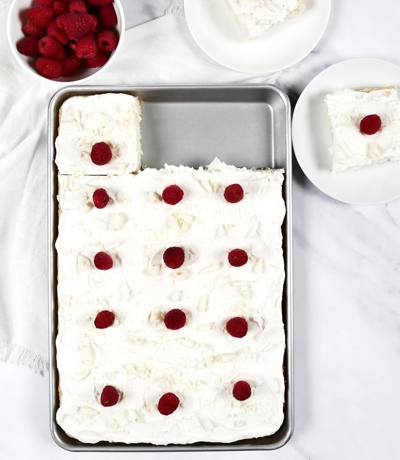 USA Pan Bakeware | Traditional Jelly Roll Baking Sheet Pan - Aluminized Steel, Uncoated Design