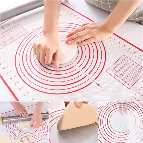 Empanada Press, 6 Inch Empanada Maker, with Large Non Stick Pastry Mat and Dough Cut for Making Pies, Empanadas, Large Pot Stickers…