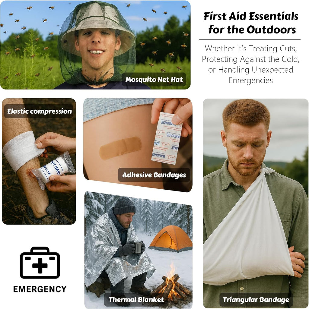 Survival Kit Advent Calendar 2025 for Men - 24 Days of Essential Outdoor Tools | Perfect Xmas Gift for Camping, Fishing, and Hiking Enthusiasts