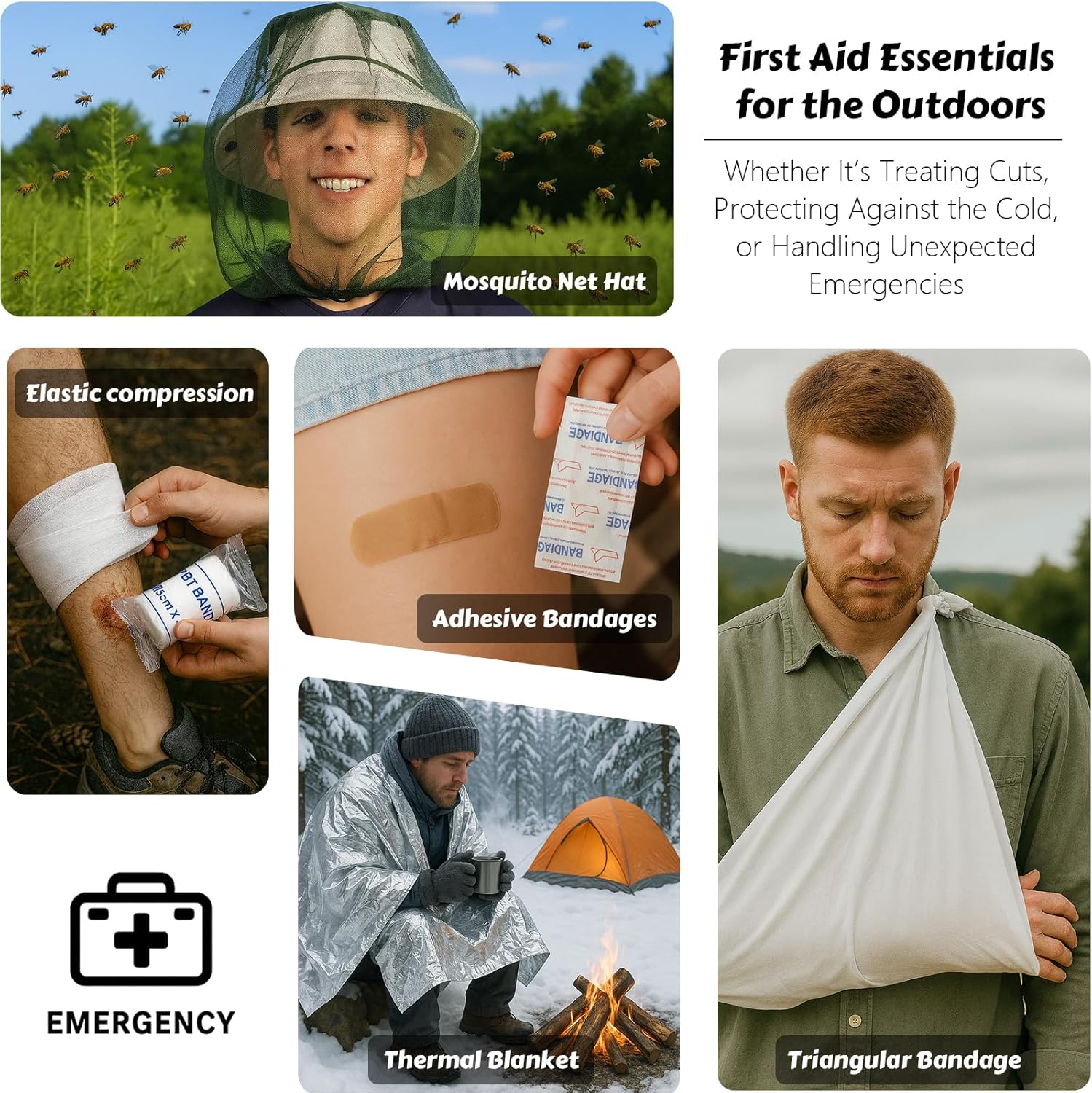 Survival Kit Advent Calendar 2025 for Men - 24 Days of Essential Outdoor Tools | Perfect Xmas Gift for Camping, Fishing, and Hiking Enthusiasts