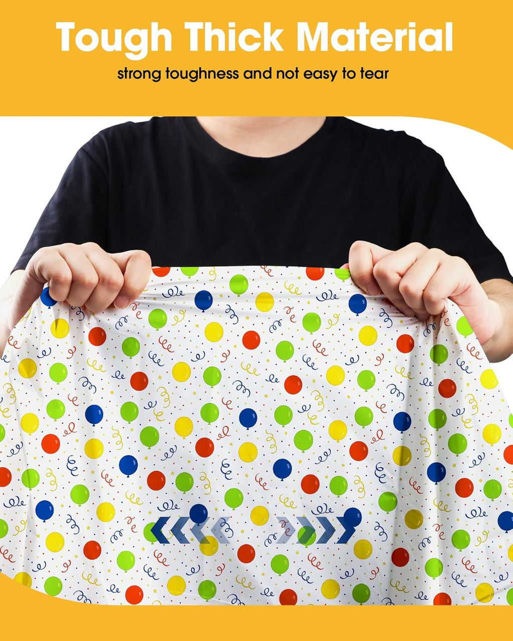Niuara Rectangle Tablecloth - 54'' x 108'' Disposable Plastic Cover for Holiday Parties | 4-Pack