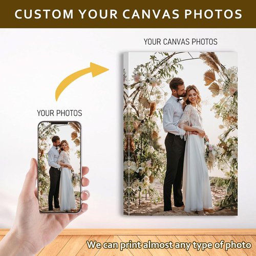 Custom Canvas Prints by [Brand Name] - Personalized Photo Wall Art for Weddings, Family & Home Decor | 36x24