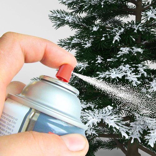Iconikal Aerosol Snow Spray - Textured Finish for Holiday Decor | 13-Ounce Bottles, 4-Pack