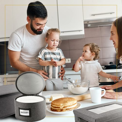 HOMELUX THEORY 6pcs Hard Shell China Storage Containers, Mug Storage Box, Wine Glass Storage & Plate Storage Containers with Lid, Heavy Duty Dinnerware Storage for Packing Dinner Plates and Glassware