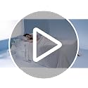Bedsure CoolOxy Cooling Comforter - King Size Lightweight Summer Blanket, Grey