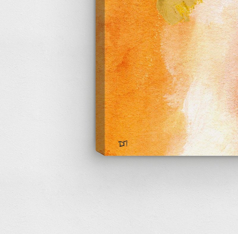The Oliver Gal Artist Co. Abstract Wall Art Canvas Prints 'Happy Thoughts Autumn'