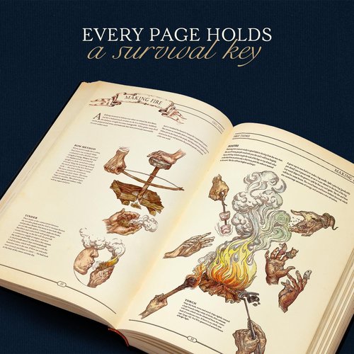 HUNGRY MINDS Octopolis Puzzle & Book Set - Ultimate Guide to Rebuilding Civilization | 400+ Pages of Illustrations