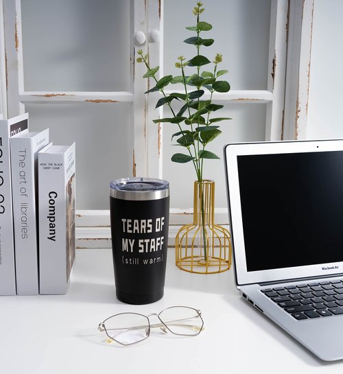 ARIABLE Tears of My Staff - Funny Gifts for Boss from Employee - Best Birthday Present Ideas for World Best Boss Ever, Assistant, Men, Women, Principal, Bosses Day, Office