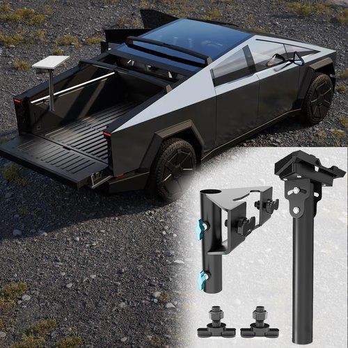 Starlink Mini L Track Mount for Cybertruck, Lymorexan Starlink Mini Car Roof Mount, Starlink Mini Accessories
