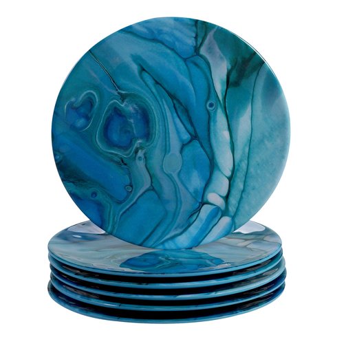 Fluidity 12 piece Melamine Dinnerware Set, Service for 4