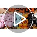 12 Pack Assorted Black Artificial Pumpkins for Fall Home Decor