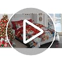 WeCozy King Christmas Tree Comforter Set with Sheets - 7 Pieces Winter Bedding